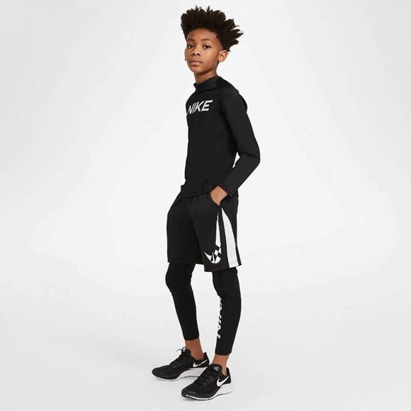 Nike Other - BRAND NEW boy youth Nike nike pro therma graphic tights leggings pants size XL